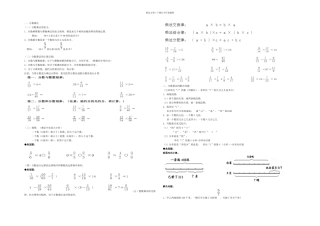 六年级上册数学知识点梳理及典型题经典