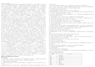六年级科学下册复习资料教科