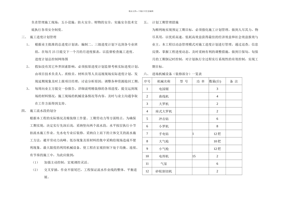 内装工程施工组织设计方案_第3页