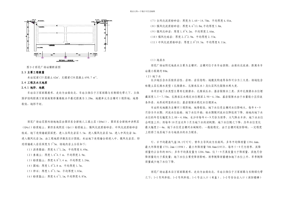 冠梁支撑梁施工方案_第2页