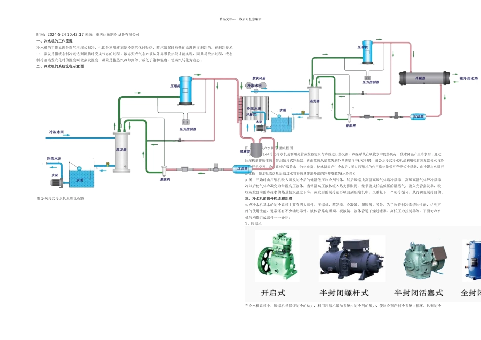 冷水机冷冻机概念_第1页