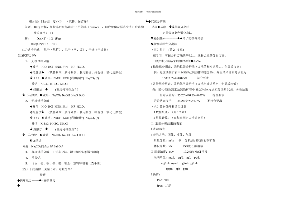 分析化学武汉大学四_第3页