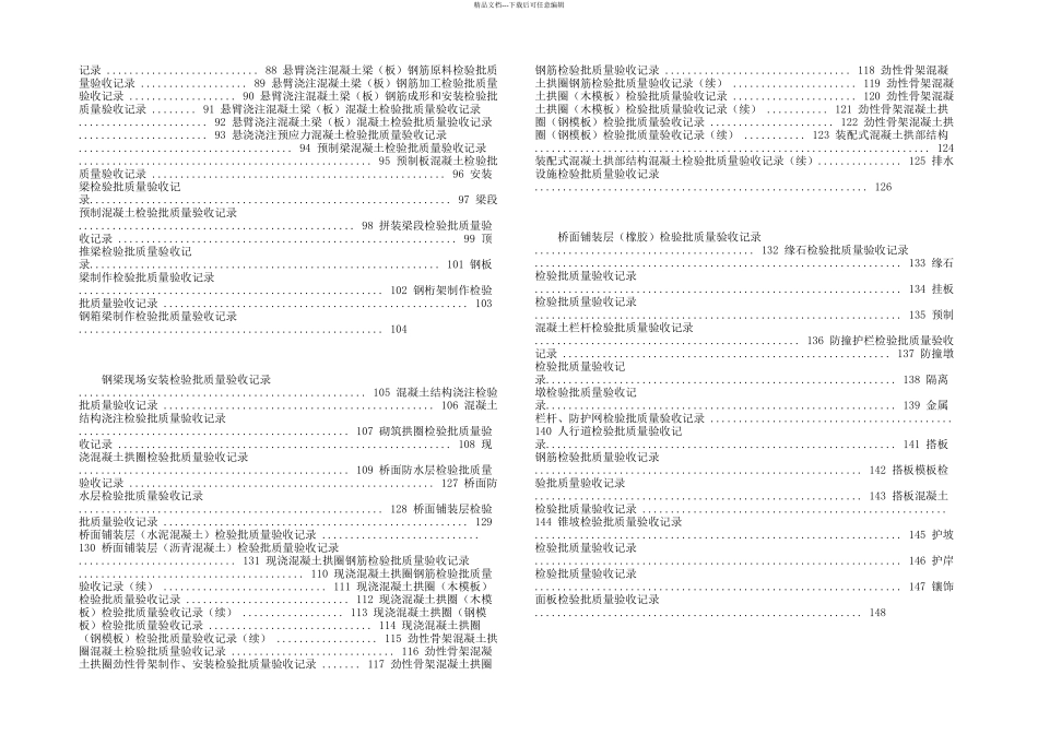 分项工程检验批质量验收记录表表式_第2页