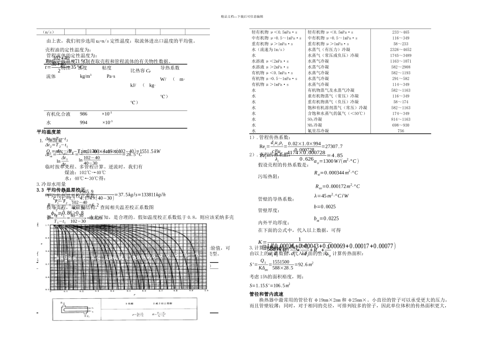 列管换热器的设计_第3页