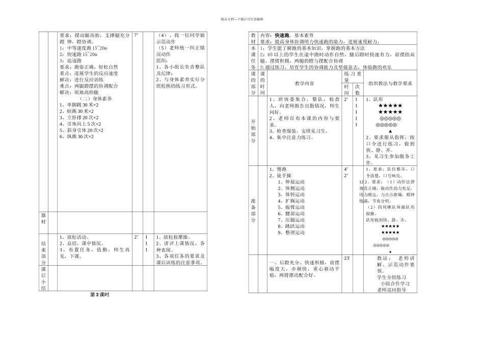 初一体育课全套教案_第3页