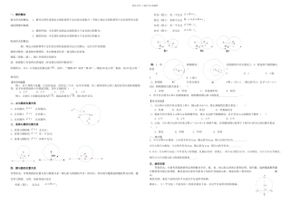 初三上学期圆知识点和典型基础例题复习