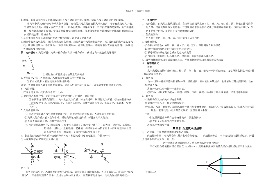 初三物理总复习资料_第2页