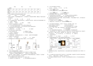初中化学我们周围的空气复习题