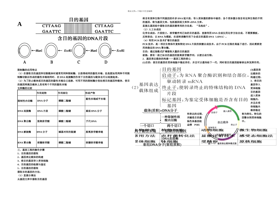 基因工程知识点超全_第2页