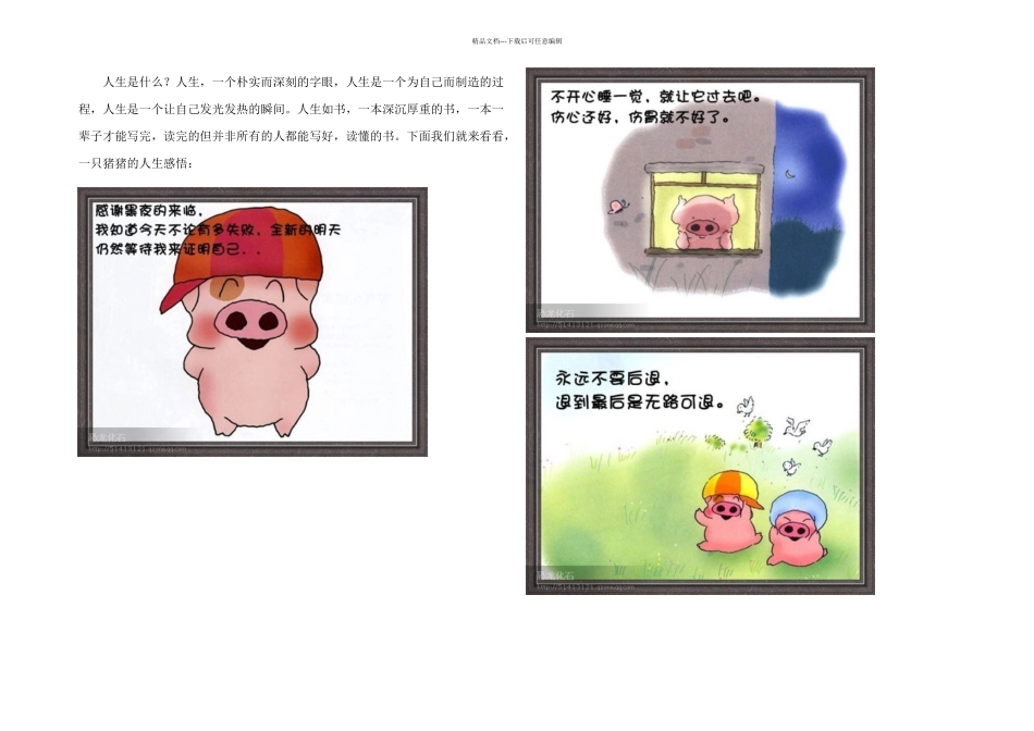 必看!麦兜的人生语录_第1页
