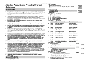 怀尔德会计学原理答案