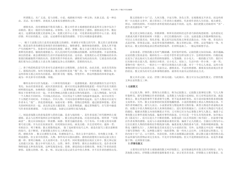 怎样学写散文_第1页