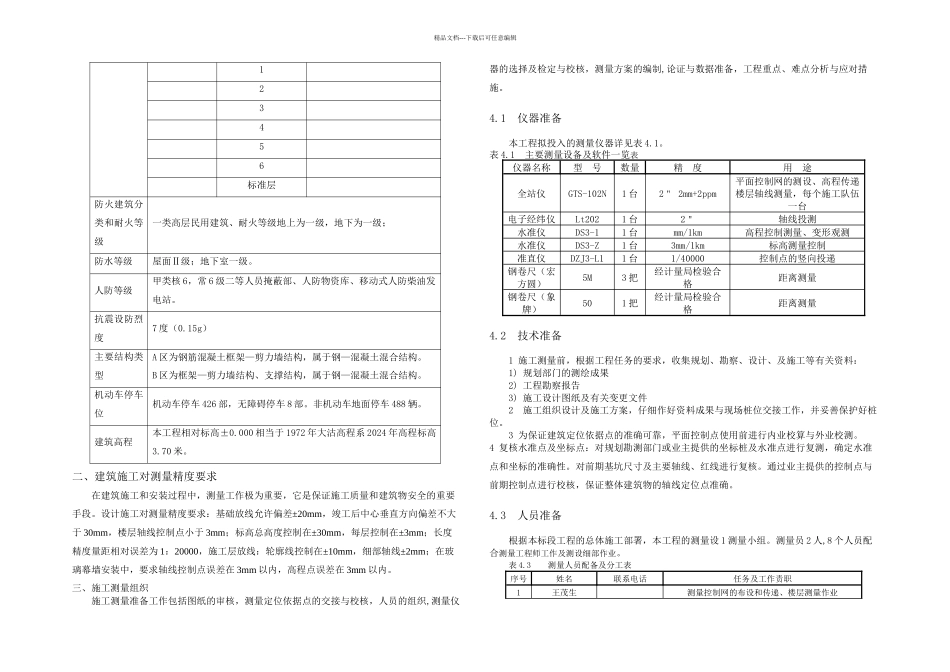总承包施工测量方案DOC_第2页