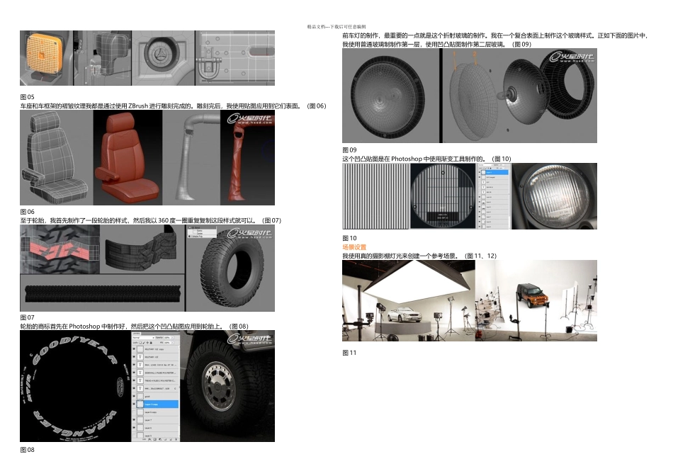 悍马H模型制作流程解析_第2页