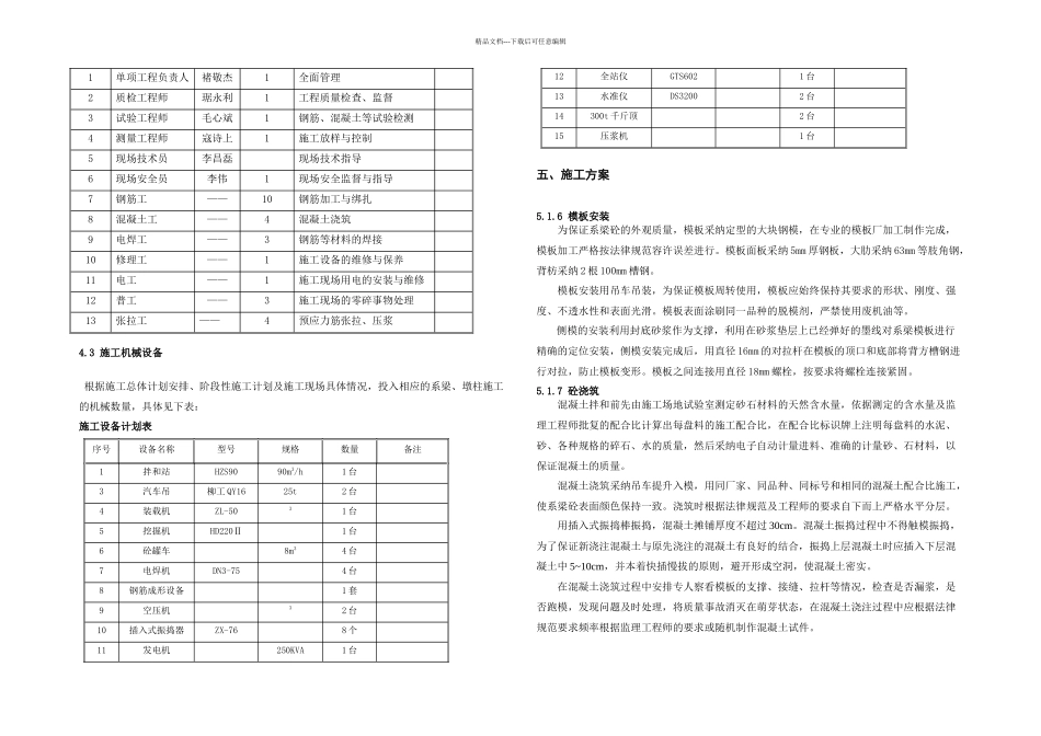 悬臂预应力盖梁专项施工方案_第3页