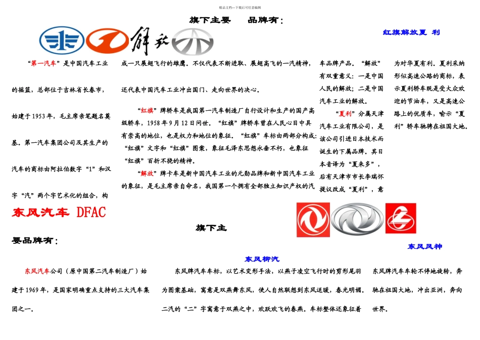 我国自主品牌汽车_第1页