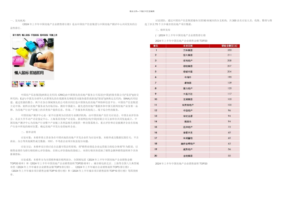 房地产企业排行榜_第1页