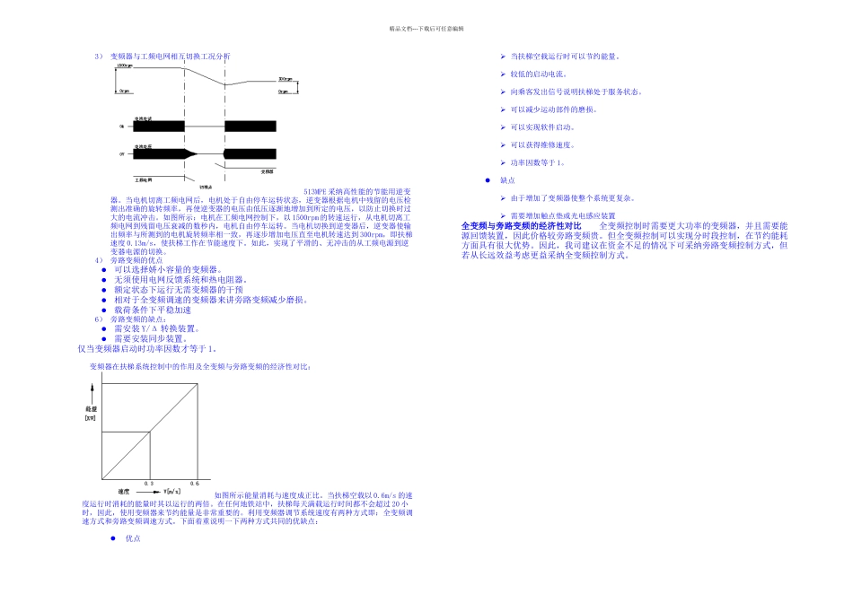 扶梯全变频旁路变频节能模式_第2页