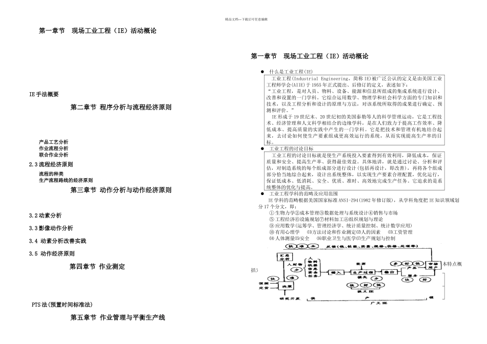 技术现场管理教材_第1页