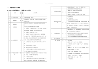 技术规范与要求