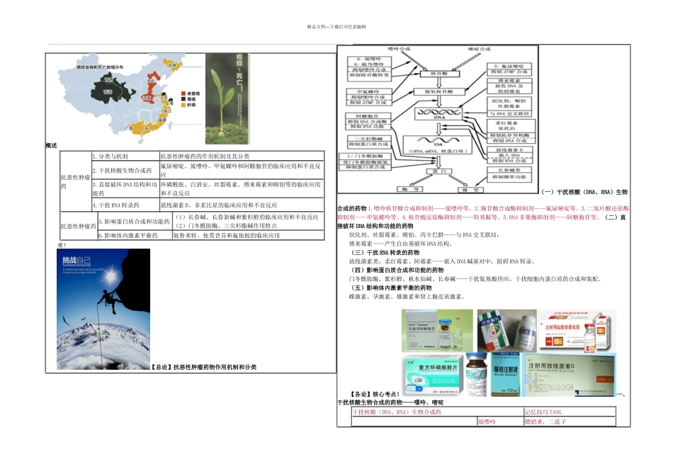 抗肿瘤药复习_第1页