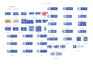 指路标志大全