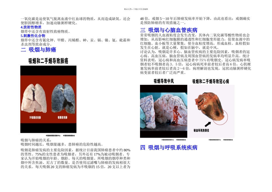 控烟宣传手册_第2页