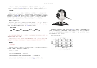 摄像头有三个重要组成部分