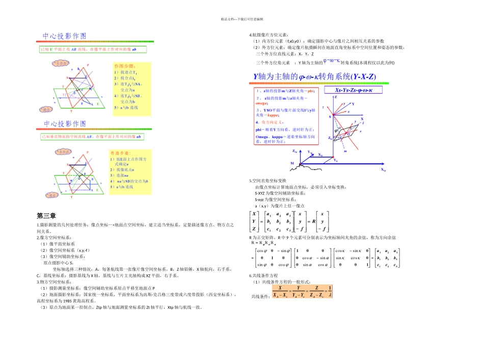摄影测量复习总结_第2页