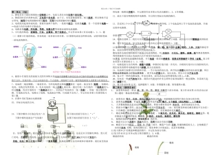 教科小学四年级科学下册复习资料精排
