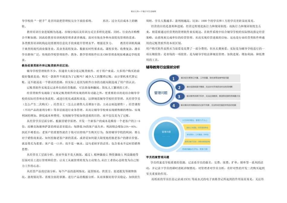 教育培训业务管理系统_第2页