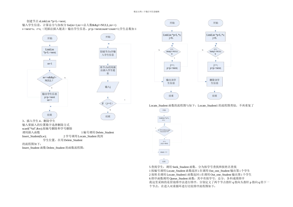 数据结构课程设计学生成绩管理系统_第3页