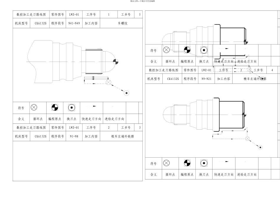 数控加工走刀路线图完整_第2页
