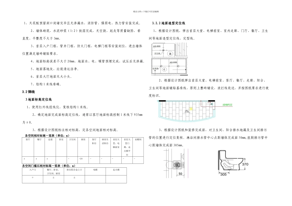 新住宅装修施工工艺标准_第3页