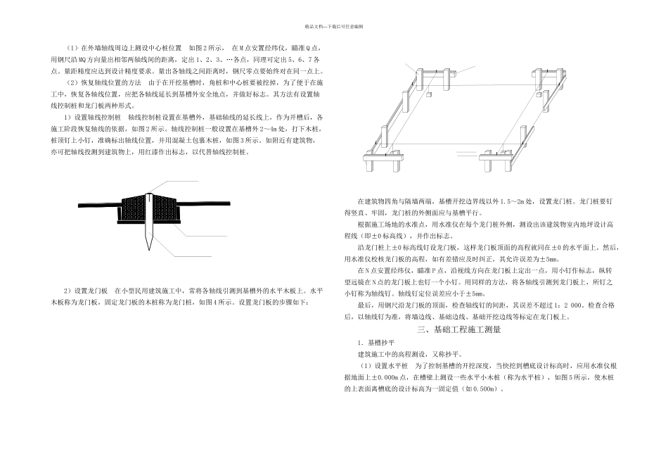 新手施工员测量放线步骤_第2页