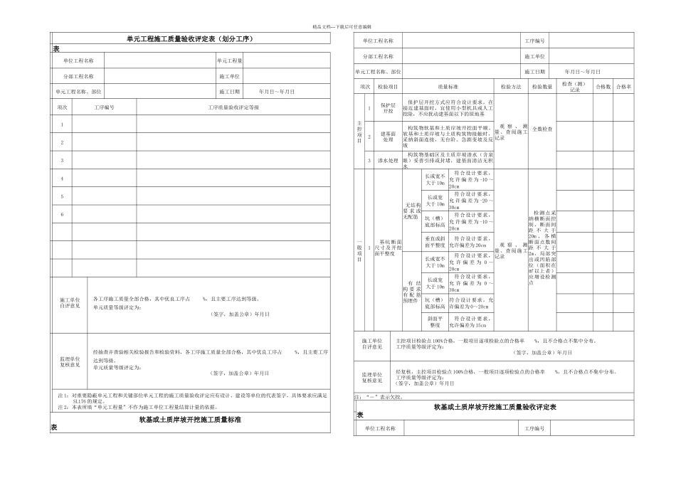 新规范质量评定表样表_第1页