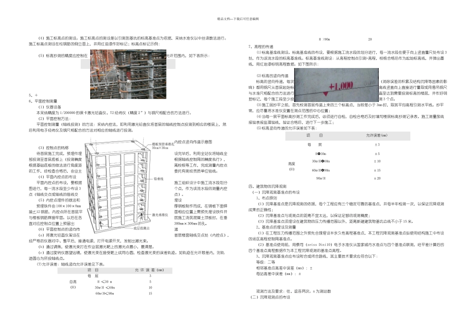 施工测量方案_第2页