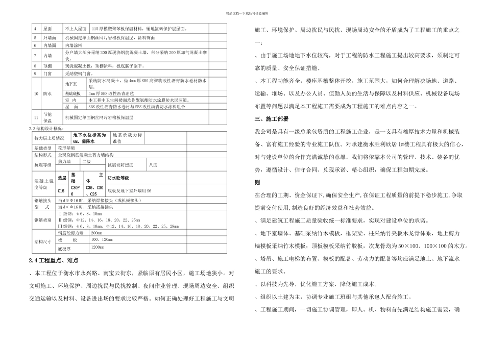 施工组织设计楼_第2页