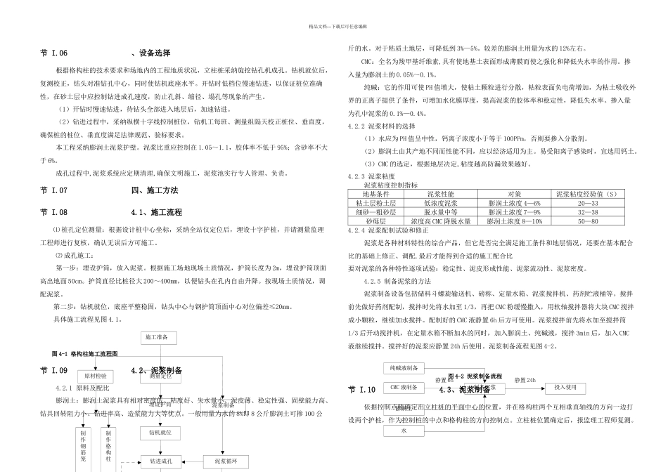 明挖车站格构柱施工方案_第3页
