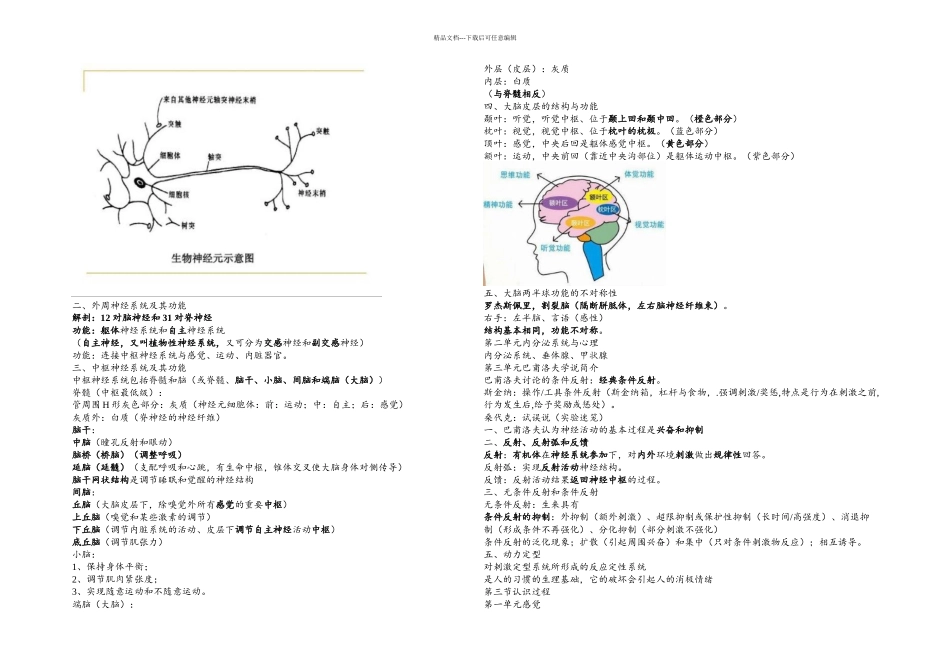 普通心理学知识整理_第2页