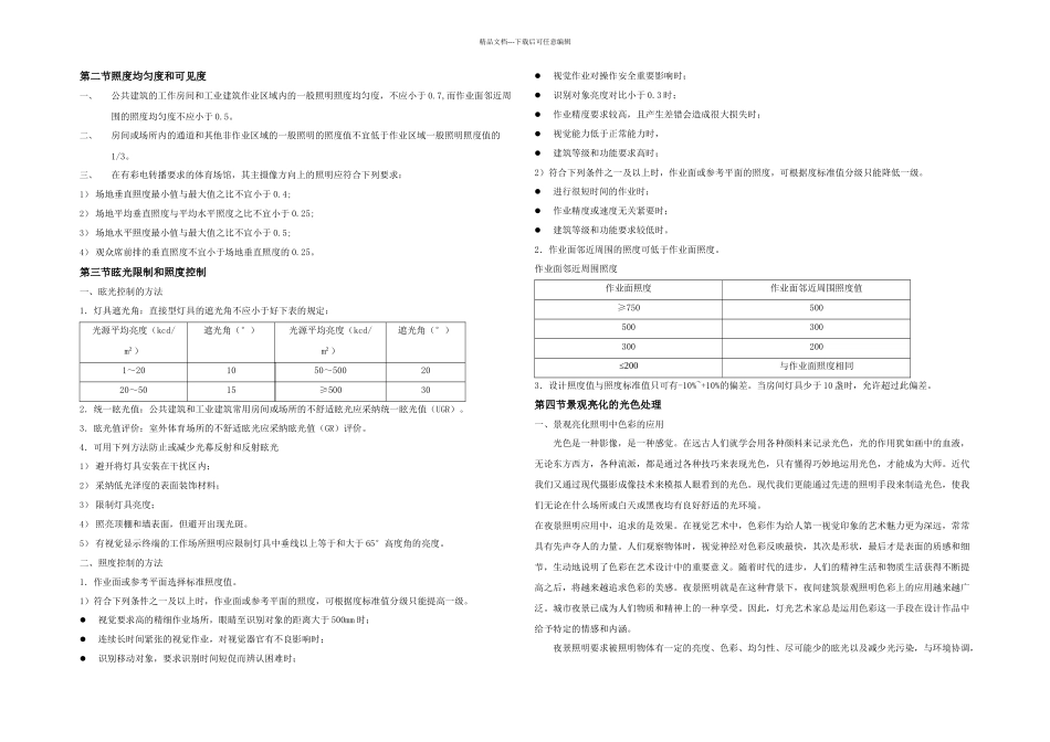 景观亮化设计手册_第3页