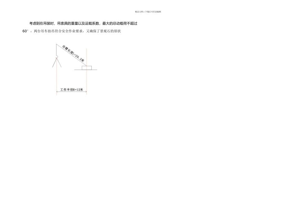 景观石吊装方案_第2页