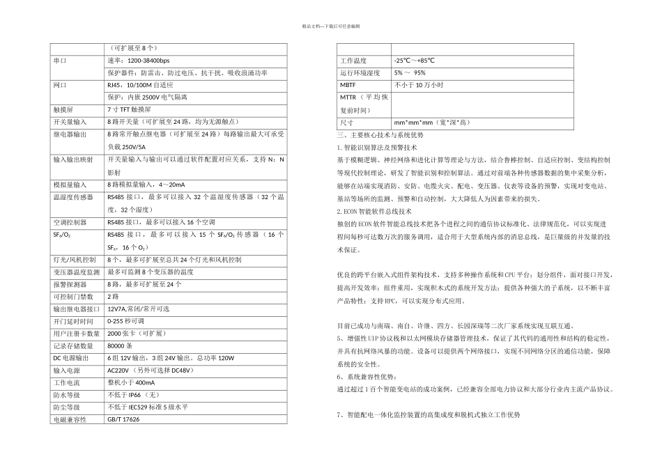 智能变电站辅助系统综合监控平台介绍_第3页