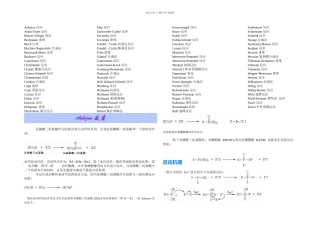 有机人名反应总结