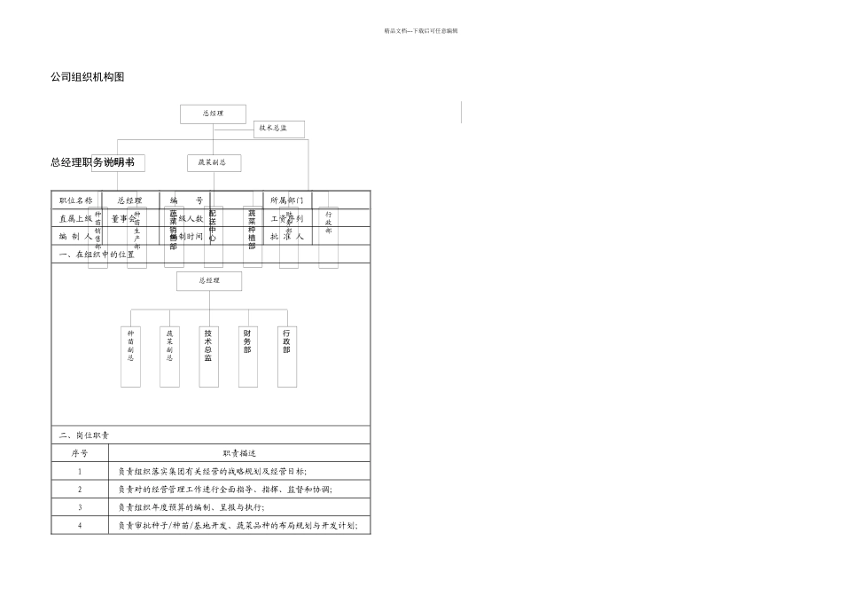有机农业蔬菜生产公司组织管理手册_第3页