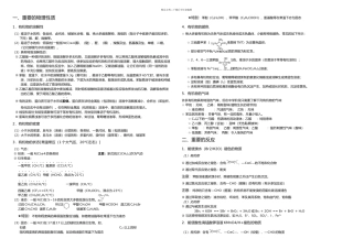 有机化学基础知识点整理