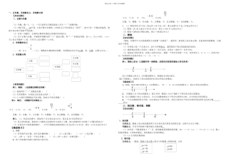 有理数的概念数轴绝对值