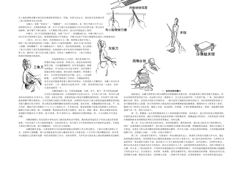 木雕基础介绍_第3页