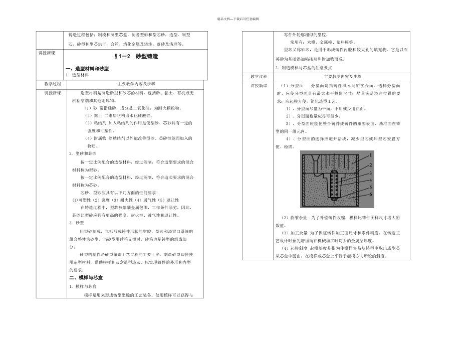 机械制造工艺基础六铸造_第3页