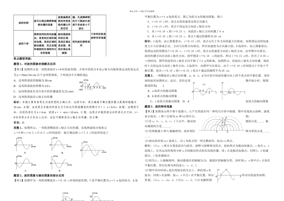 机械波章末整合_第3页